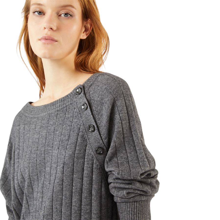 Tivoli Abito in maglia a coste Penny Black | 2421326053200010